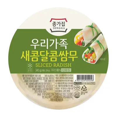 Daesang Jongga Sliced Wrapping Radish - Korean