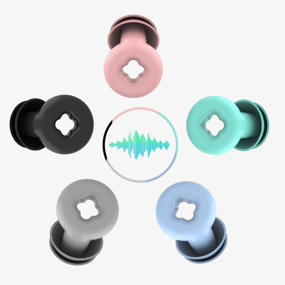UANGX For Adult Swim Spiral Water Sport Swim Ear Plugs Soundproof Earplugs