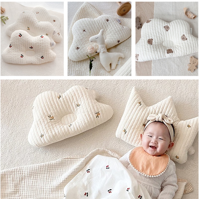 Baby Head Pillow Nursing Pillow Cushion Infant Head Support Newborn