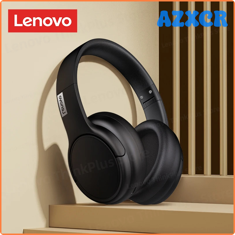 Azxcr ban đầu Lenovo 5.3 Tai nghe không dây Bluetooth TH20 chơi game chế độ kép có thể gập lại tai n