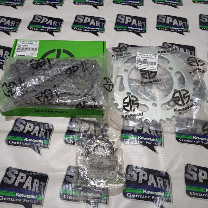 PROMO GIRSET GIR SET DEPAN BELAKANG RANTAI NINJA RR MONO 250 Z250 MONO SL - bicycle storeku Giá 1,588,000 Đồng*Miễn phí vận chuyển