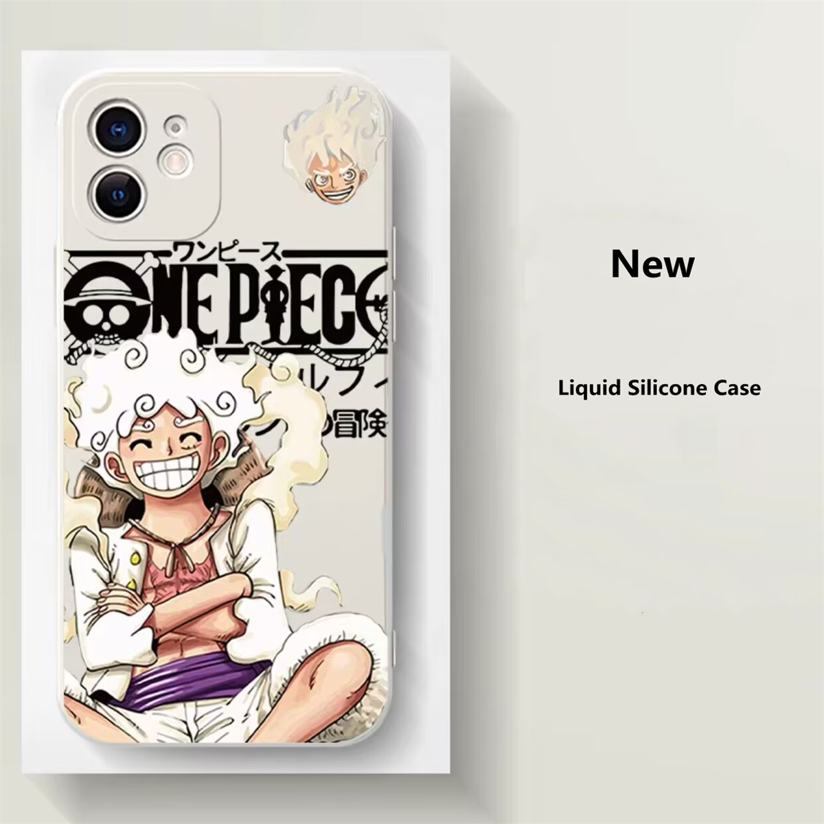 Ốp cho iPhone 6 7 8 Plus 6S XR XS SE 14 Pro Max Plus Ốp điện thoại di động anime One Piece nica Luffy năm bánh NIKA Luffy mềm chống sốc Silicone Nhật Bản phim hoạt hình TPU chống rơi bảo vệ đầy đủ