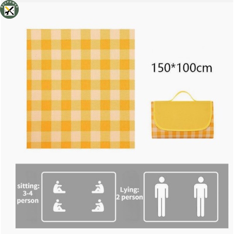 Lzclover IN stock Outdoor Picnic Mat Portable Waterproof Thickened Extra