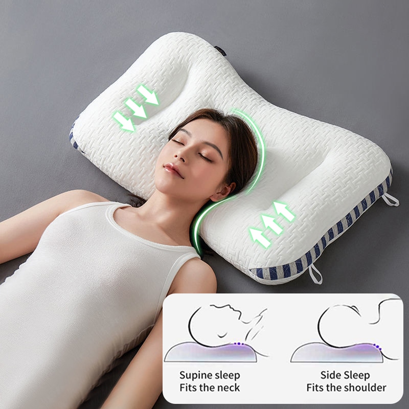 Spa massage gối cho cổ chỉnh hình Gối ngủ đau Relief cột sống bảo vệ cổ đệm Comfort travesseiro 베개