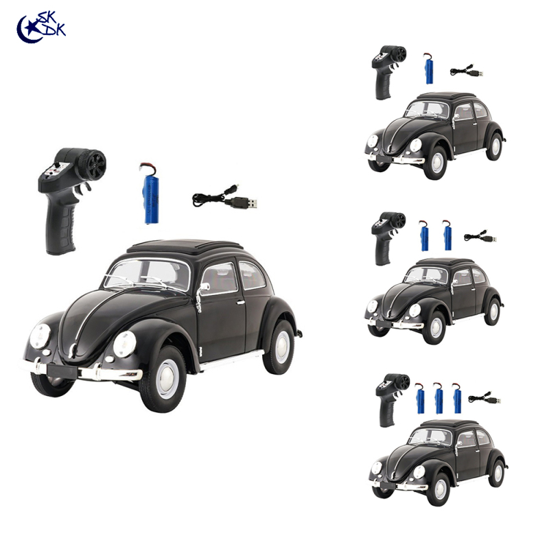 CXD D62mini 1:16 Full Scale Remote Control Car 2.4G RC Drift Car With Lights Retro Mini RC Climbing Car Model Toy Gifts For Kids ราคา 997 บาท*ส่งฟรี