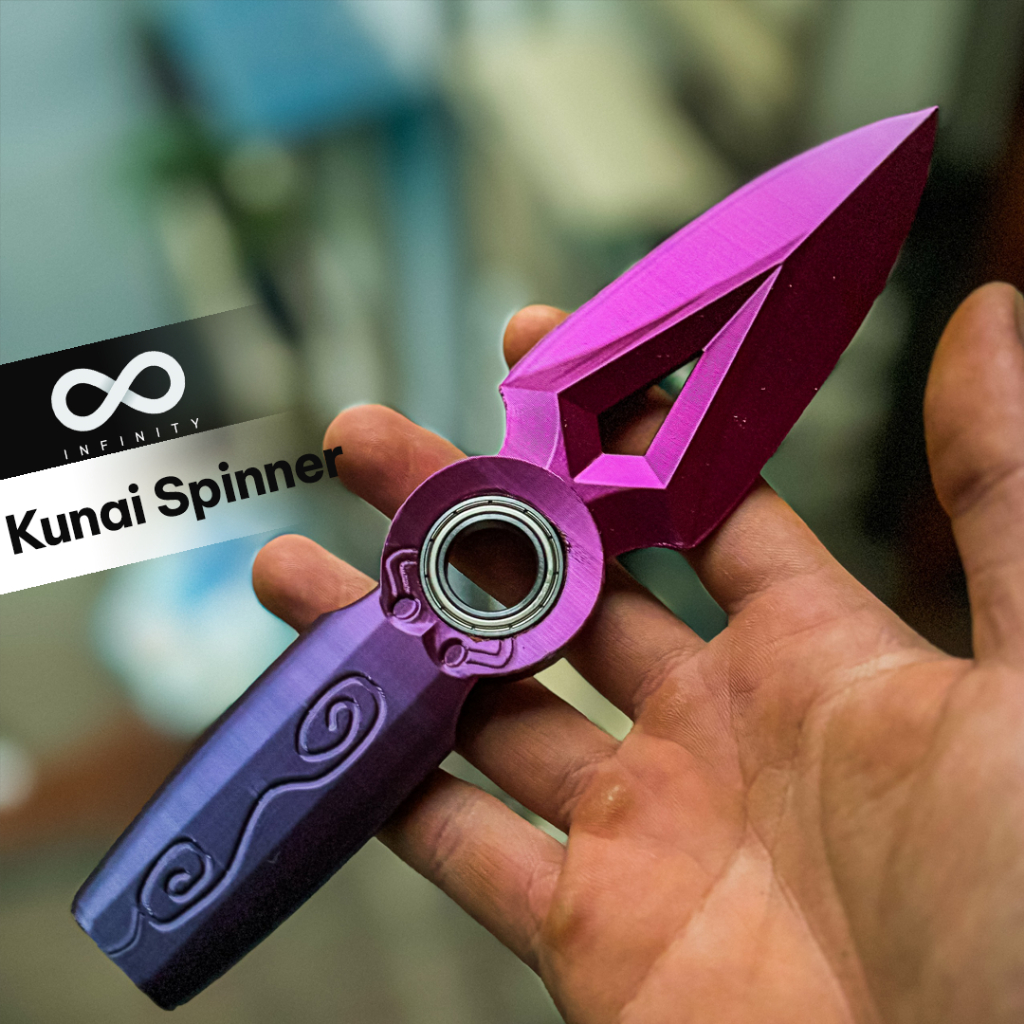 Mô Hình Kunai Jett Valorant Với Vòng Bi Spinner Xả Stress