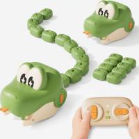 NBANLIKE Từ tính Đồ chơi xe ô tô điều khiển từ xa RC Snake Có thể sạc lại Tương tác Xe Rắn Tham Lam Trò chơi vui nhộn Máy tính để bàn Xe điều khiển từ xa Trận chiến 2 người chơi