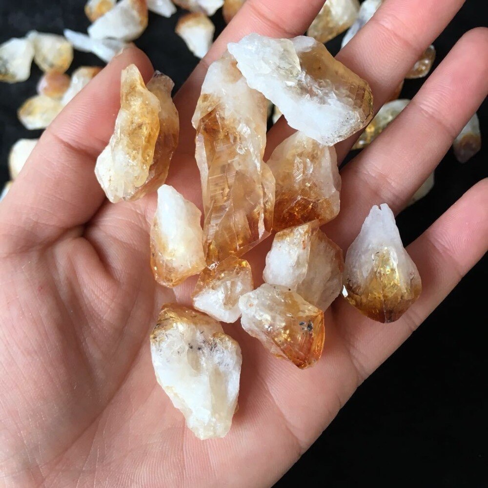 citrine crystal natural quartz crystal rough gemstones and minerals citrine crystal natural raw stone for crystal collection (5)