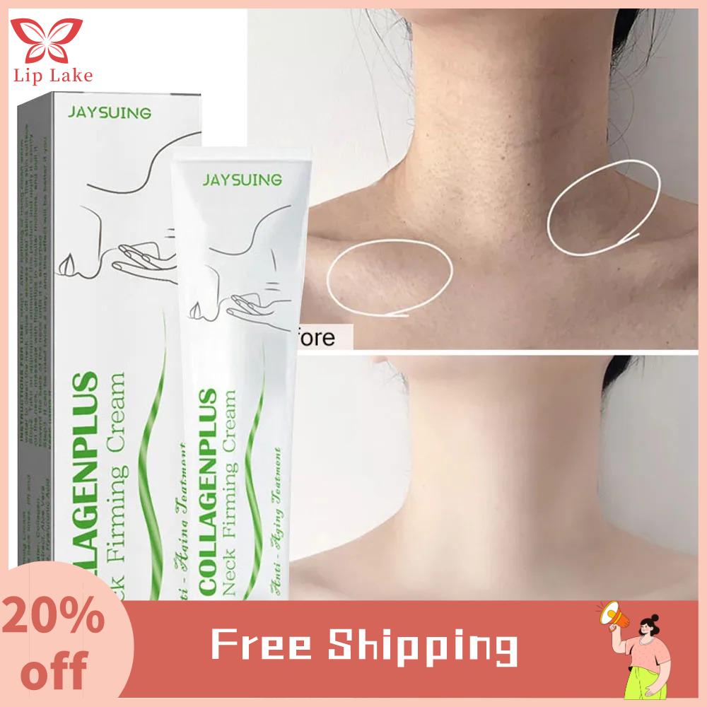 Môi hồ chống lão hóa Kem làm săn chắc cổ Hyaluronic axít xóa nếp nhăn Niacinamide Kem làm trắng da đeo cổ hình thiên nga thắt chặt nâng cổ kem collagen