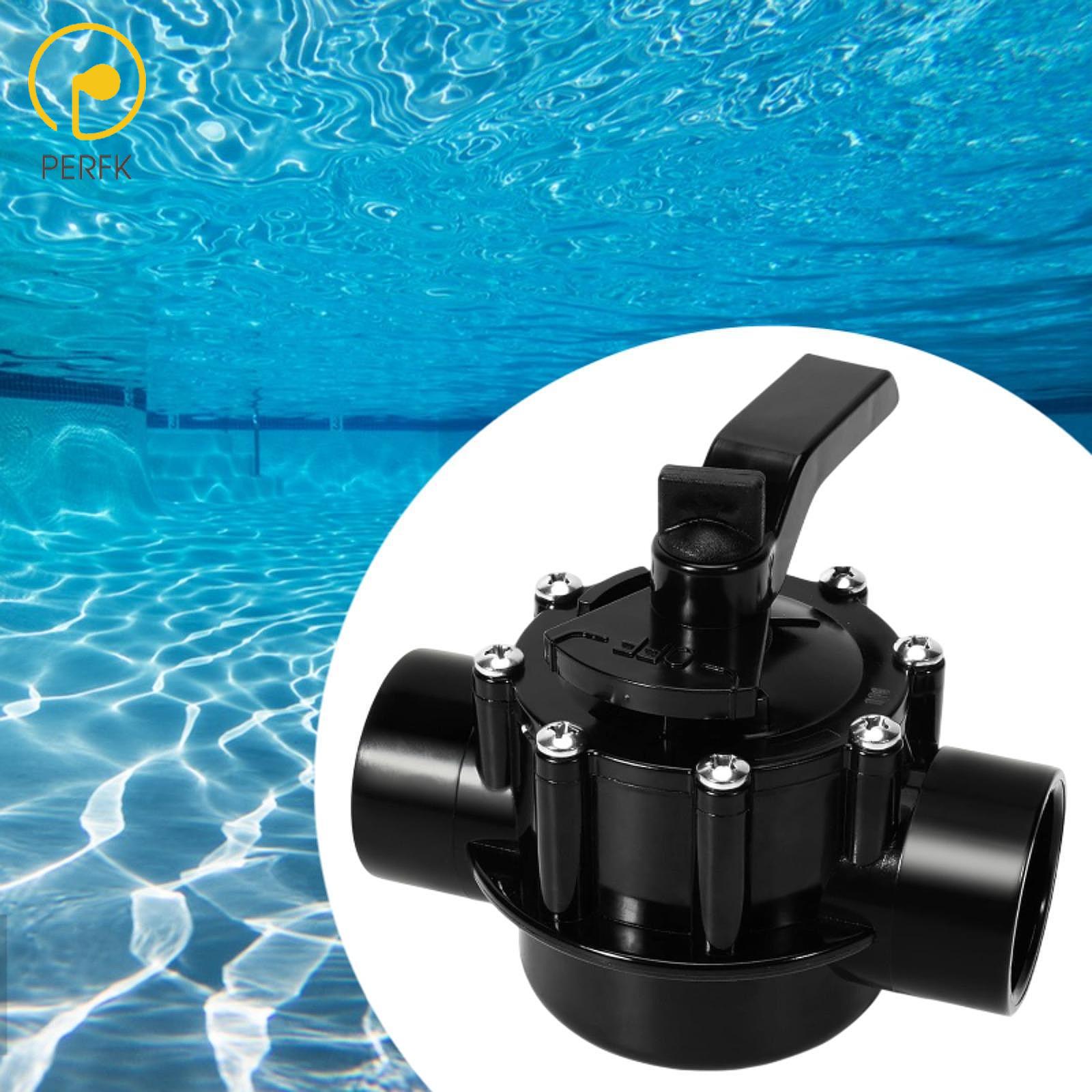 Perfk Seal Diverter Valve Swimming Easy Installation Compact Versatile Ground Pool for High Flow Rates Replace Part Replacement Valve ราคา 958 บาท*ส่งฟรี