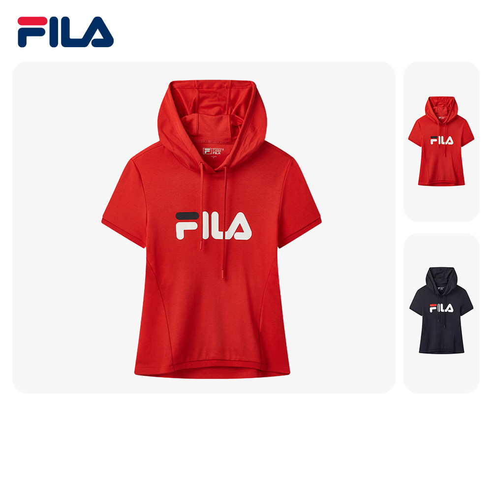 red fila t shirt women's