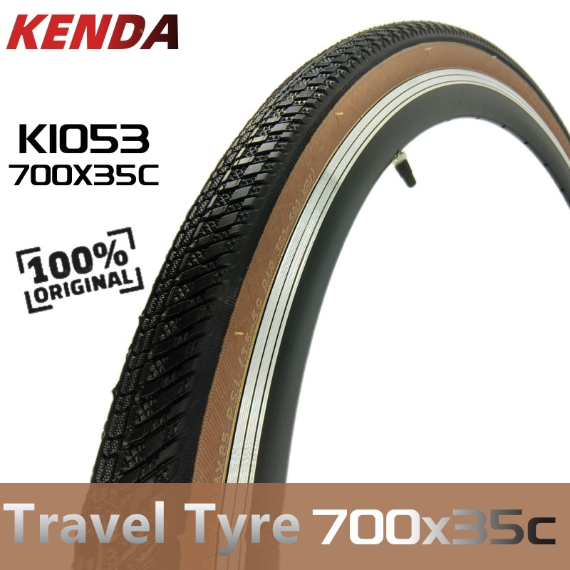 Kenda K1053 700*35C brown tires 85PSI Classical Tyre City Road Bike Tires