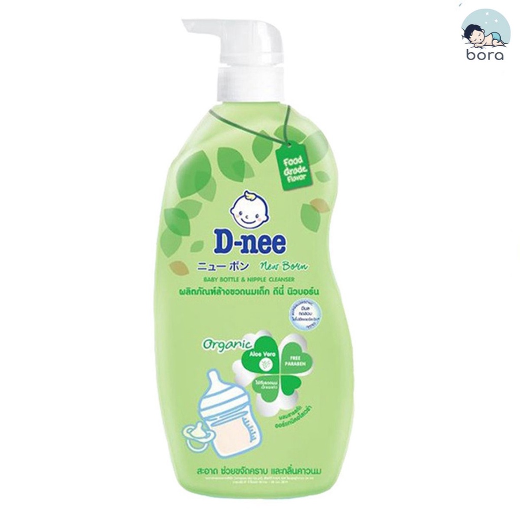 Nước rửa bình sữa Dnee Organic Thái Lan cho bé túi 550ml/ chai 600ml - TLAU Official Store