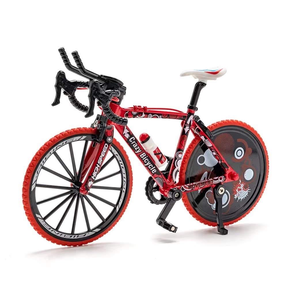 ADDIER TT Racing Đồ chơi mô hình xe đạp Đường Núi Tỷ lệ 1:8 Xe Đạp Mini ngón tay Quà sinh nhật Trang trí nhà cửa Xe đạp mô phỏng Bộ sưu tập - 2