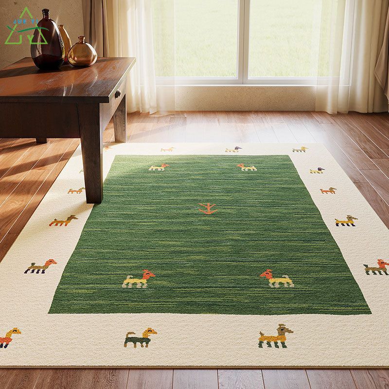 Ethnic style carpet, living room full of sofa coffee table mat, bedroom easy to take care of bedside blanket ราคา 91 บาท*ส่งฟรี
