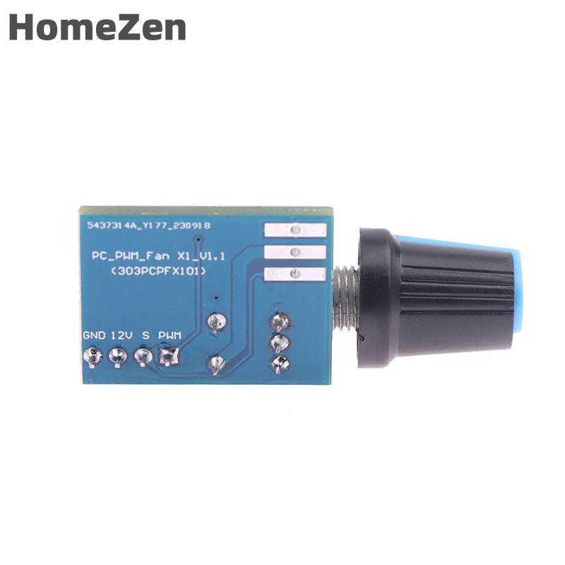 HomeZen Dc 12V đơn kênh điều khiển tốc độ quạt PWM điều khiển tốc độ 25KHz điều khiển động cơ với ch
