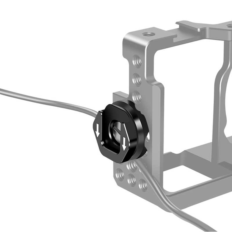 (NFPE) Cable Clamp Holder for Camera Cage 1/4 Sdi Cable Clamp Cold Shoe Microphone Cable Holder Clip