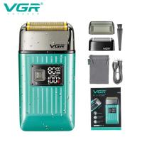 VGR V-357 8000PRM Men Shaving Machine Waterproof IPX6 Rechargeable Professional Electric Foil Shaver
