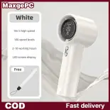 MaxgePC Quạt Turbo di động quạt mini không lá có thể sạc lại được Quạt cầm tay tốc độ cao 100 cấp mini có nguồn gốc