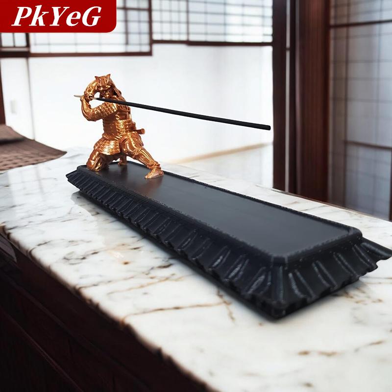 [COD] PkYeG ที่ใส่ธูปเครื่องหอมที่สร้างสรรค์ที่วางธูปสไตล์ญี่ปุ่นซามูไรญี่ปุ่นธูปหอมอโรมาเทอราพีเครื่องประดับตกแต่งบ้าน ราคา 308 บาท*ส่งฟรี