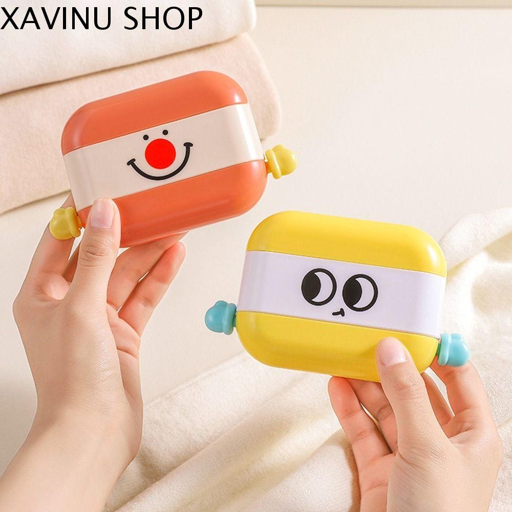 XAVINU 2Pcs Mini Dụng cụ loại bỏ xơ vải giặt được Nhựa Dễ thương Dụng cụ làm sạch xơ vải quần áo Di động Tái sử dụng Thiết bị loại bỏ bụi Dành cho quần áo