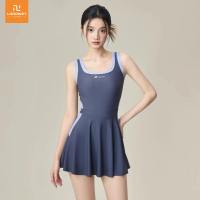 LORDWEY Womens Slimming Swimsuit Dress - One-Piece Swimwear with Tummy Control (Pool & Spa Ready)