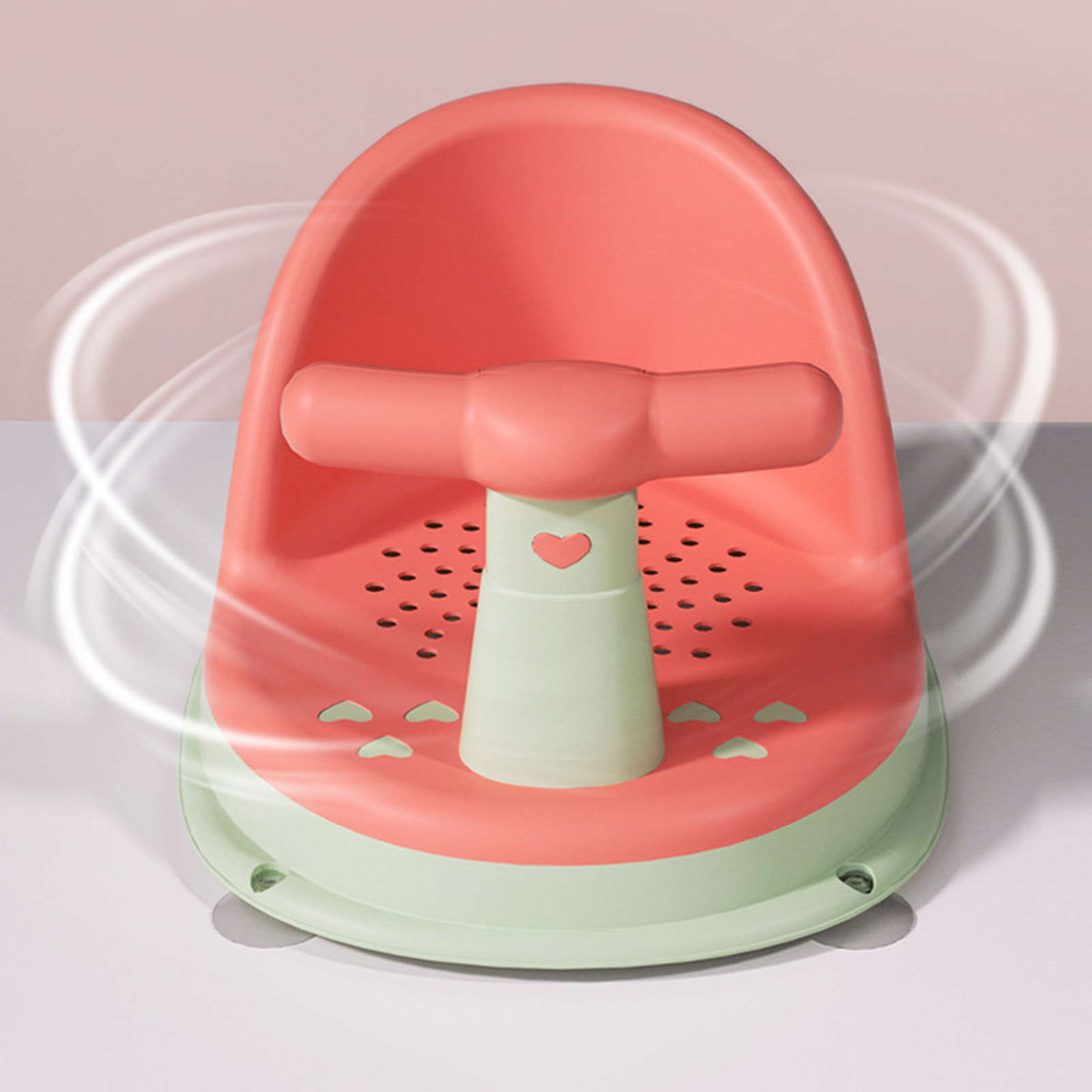 Baby Bath Chair Adjustable Prevent Slip Baby Bath Seat Comfortable for