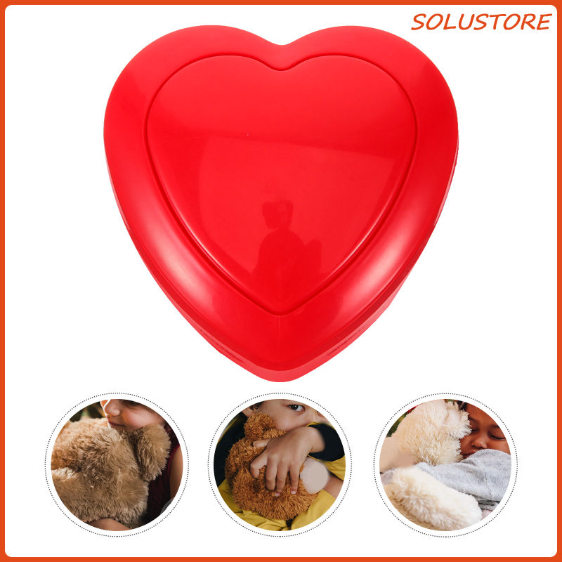 Heartbeat Toy Stuffed Animal Simulator for Sleeping Plastic Electronic Component Child Sound Maker Sounder Toys Pet Movement