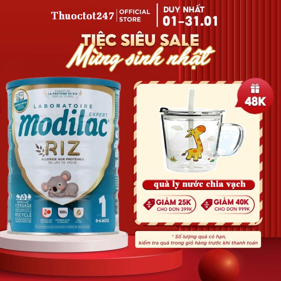 ✈️Sữa modilac Riz 1,2,3 Pháp hàng bay air date mới ✈️