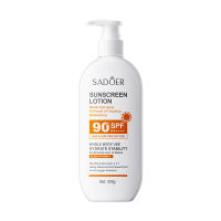 ROREC SADOER SPF90+ PA++++ UVA UVB UV Blocking Moisturizing Sunscreen Lotion Lasting Waterproof Sweatproof 220g