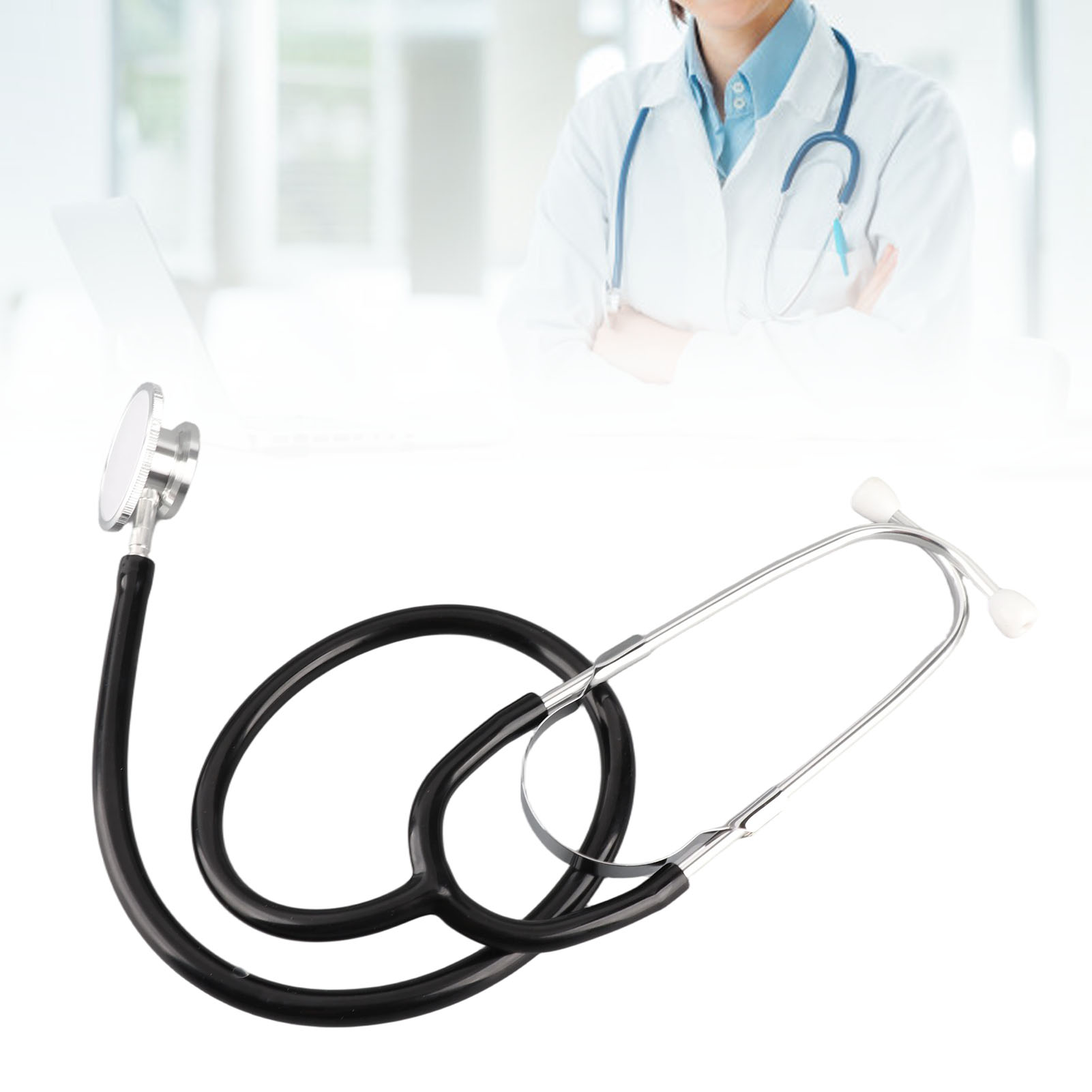 Ống nghe truyền dẫn âm thanh sắc nét ống nghe kết nối công ty không tạp chất cao su và thép để dạy thí nghiệm sinh học