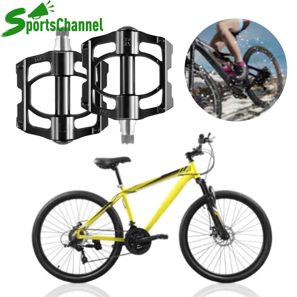 Bàn đạp xe đạp leo núi hợp kim nhôm chống trượt xe đạp đạp siêu nhẹ bàn đạp cường độ cao phụ kiện xe đạp đường trường xe đạp