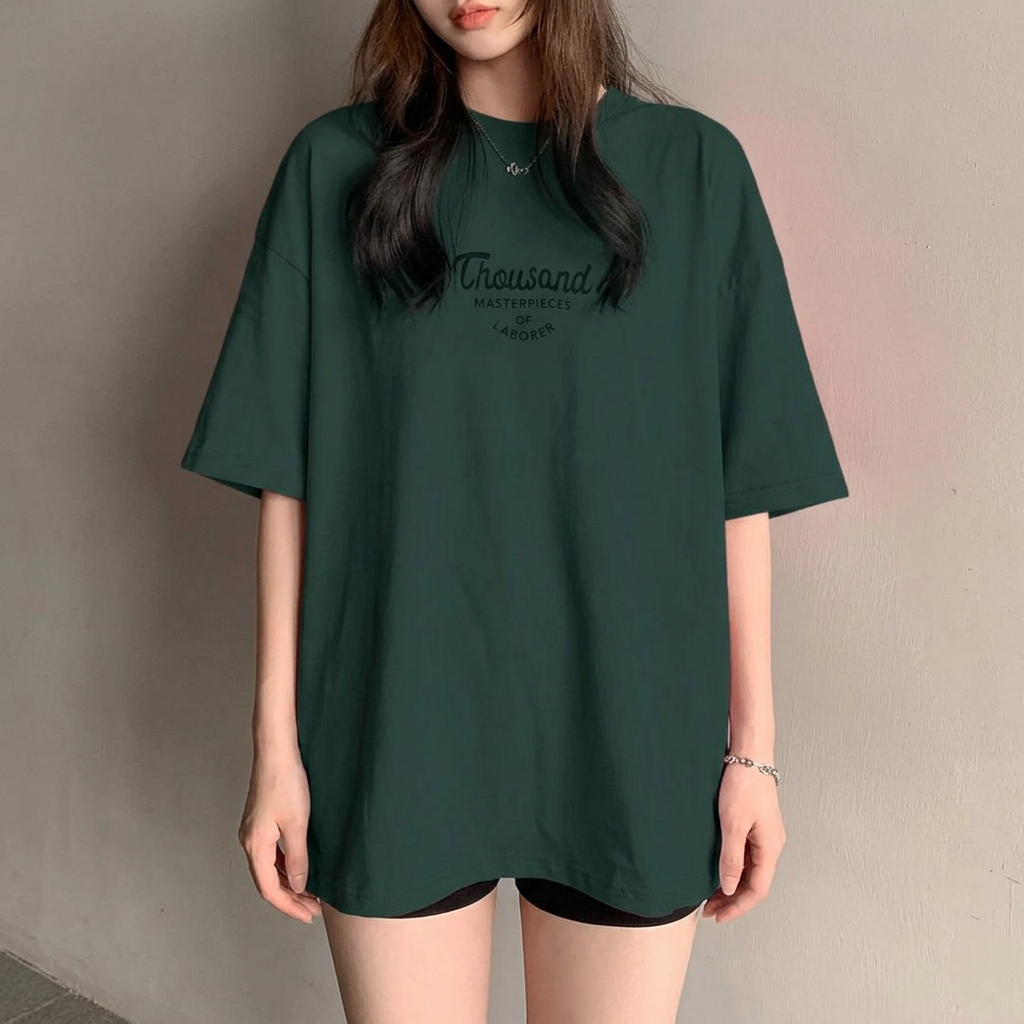 Oversized Plus Size T-Shirt for Women 3XL to 6XL Sizes Available In Multiple color Soft & Comfortable Fabric Casual Crew Neck, Short Sleeve