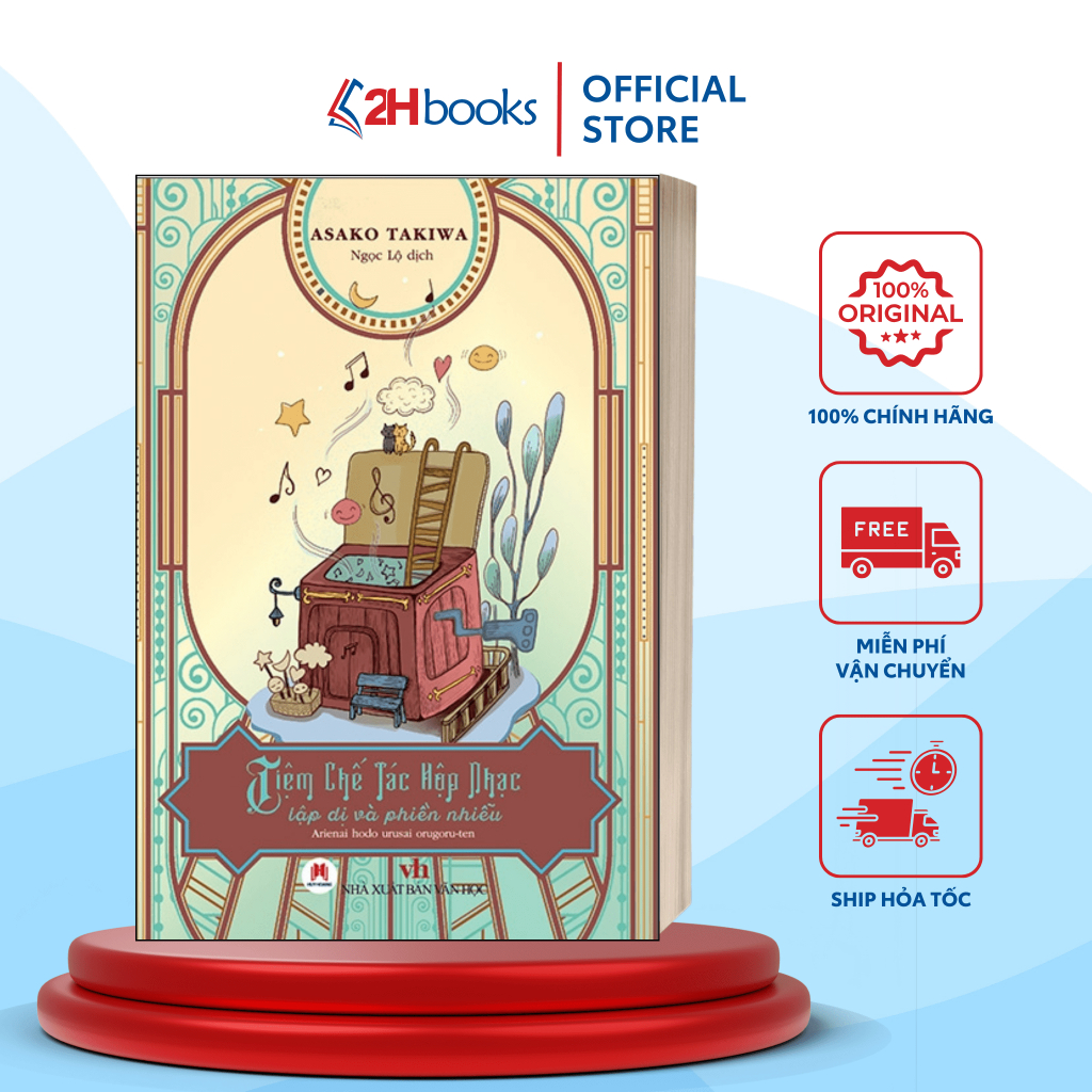 Sách - Tiệm chế tác hộp nhạc lập dị và phiền nhiễu - HHB