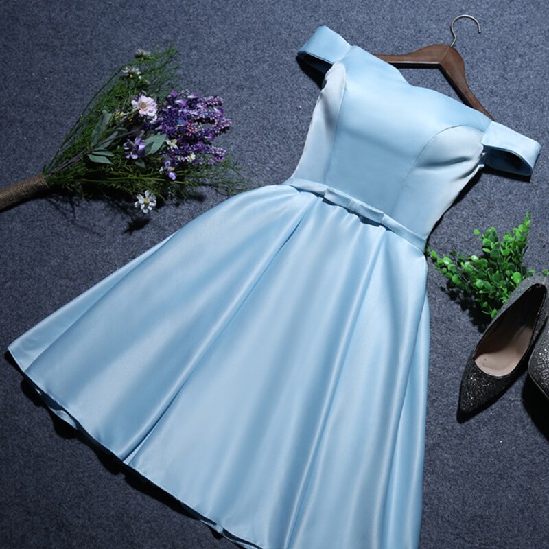 Shop Blue Prom Dress Satin at Better Price Online