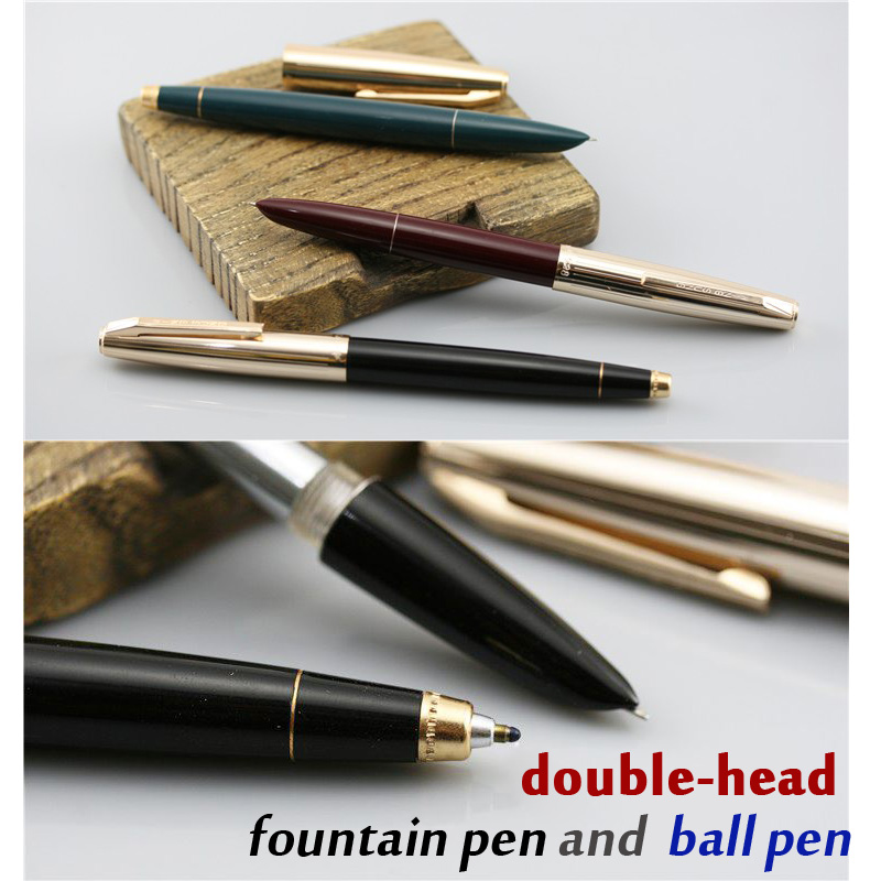 【big-discount】 Yong Sheng Wings Double-Headed Point Vintage Eternal Life Fountain Pen Fountain Pen E