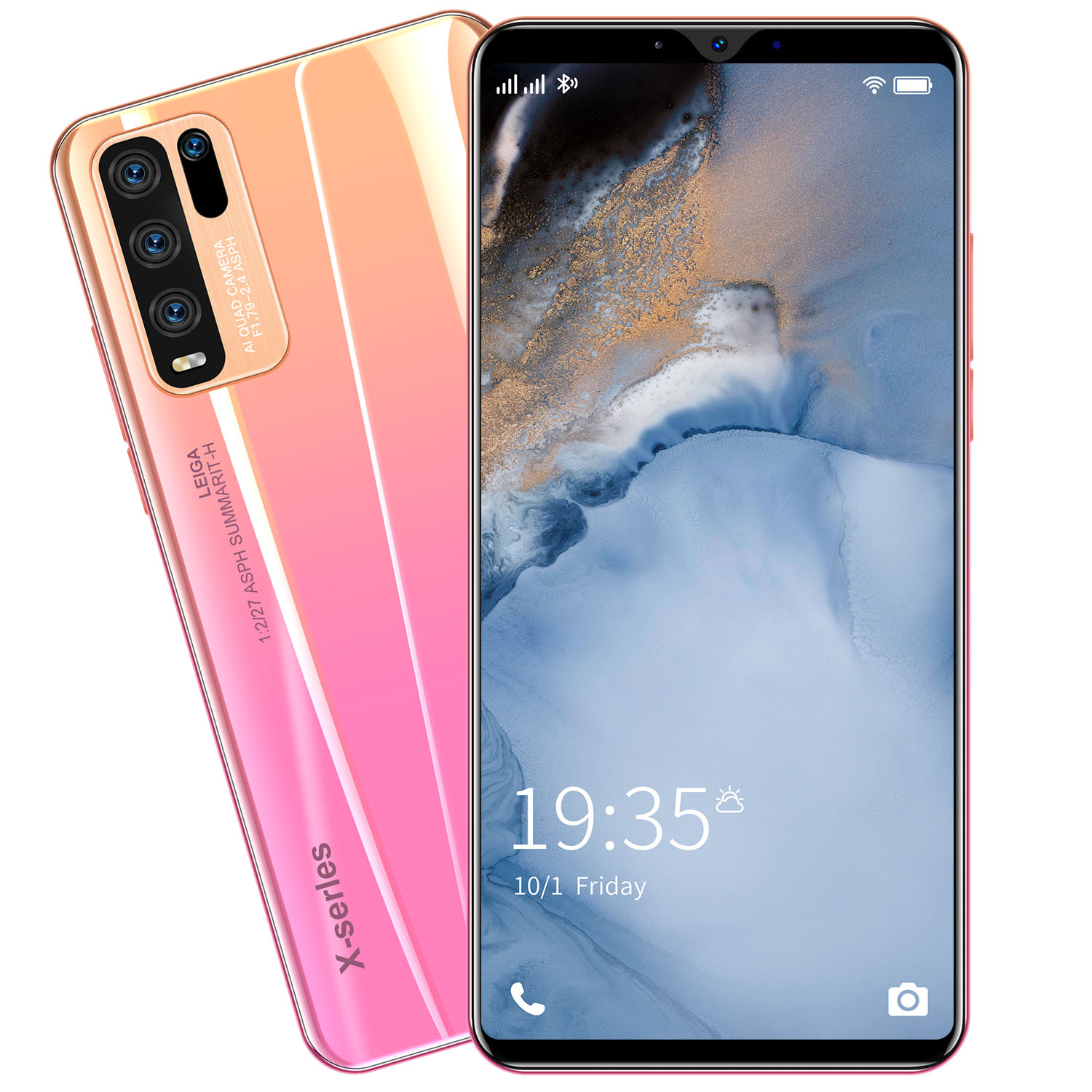 Màn hình FHD Android điện thoại màn hình to giá rẻ mướt game handphone Màn hình FHD điên thoại Sạc nhanh đt giá học sinh Bảo hành miễn phí gaming phone Mạng 5G bán với giá thấp Pin Lớn 4800mAh - 2