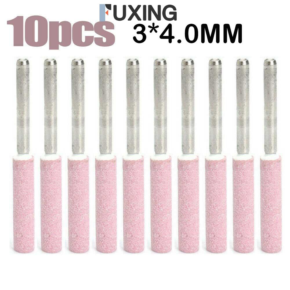 FUXING Kit Grinding Wheel Grinding Head 10Pcs 4.8mm Accessories Chainsaw File ราคา 50 บาท*ส่งฟรี