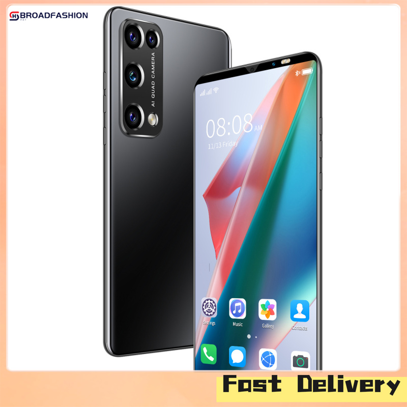 Broadfashion 5.8-inch Large-screen Smartphone Compatible For Rino8 Pro Full Screen High-definition Face Recognition 8gb Ram + 128gb Rom Mobile Phone ราคา 1,548 บาท*ส่งฟรี