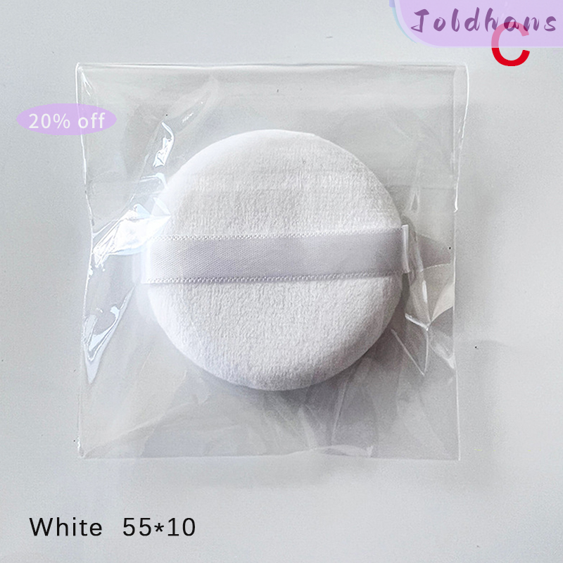 Joldhans Pha Lê Nhung Bột nền tảng Puff chuyên nghiệp hình tròn di động mềm mỹ phẩm Puff trang điểm nền tảng miếng bọt biển vẻ đẹp công cụ - 5