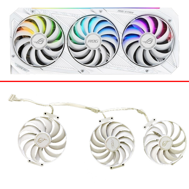 【Wireless】 Cooling Fan 95MM CF1010U12S RTX3070 RTX3080 RTX3090 Graphics fan for ROG Strix RTX 3070 R