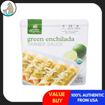 Simply Organic, Organic Green Enchilada Simmer Sauce, 8 oz (227 g)