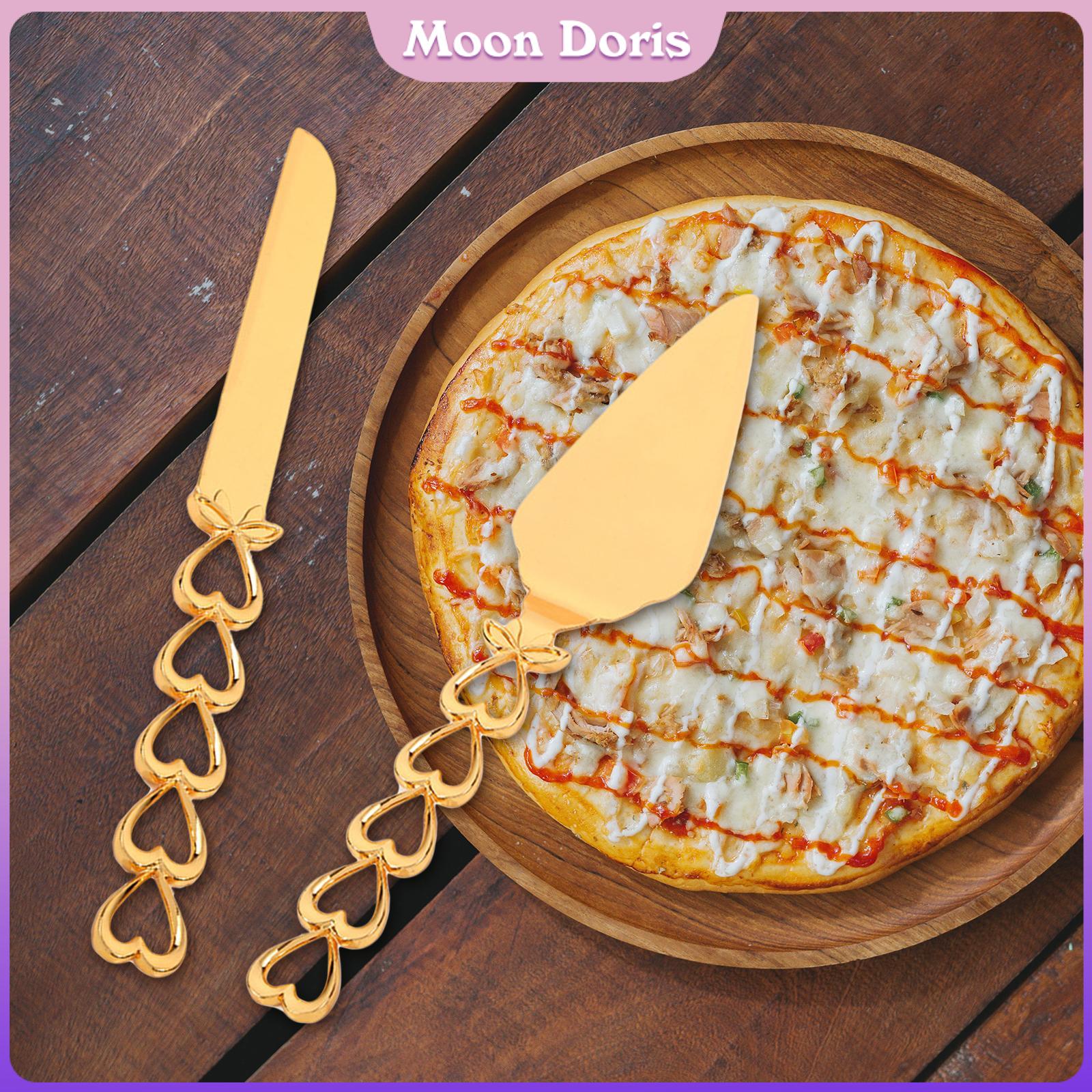 Moon Doris 2x Cake Server Set Pizza Spatula Wedding Valentines Gifts Birthday ราคา 302 บาท*ส่งฟรี