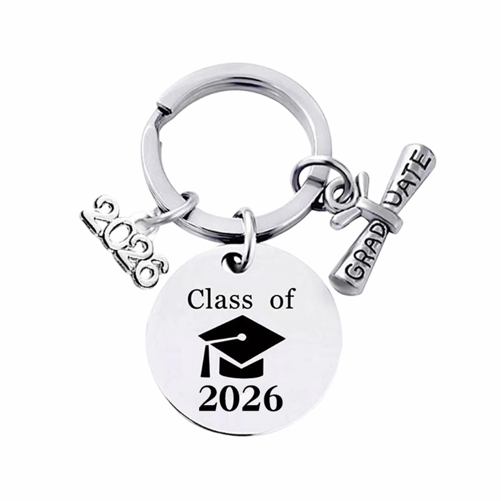 College Graduation Keepsake Class of 2026 Keychain Class of 2026 Graduation Keychain for High School College Graduates Meaningful Gift for Him Her Graduation Decoration Souvenir Perfect Graduation - 3