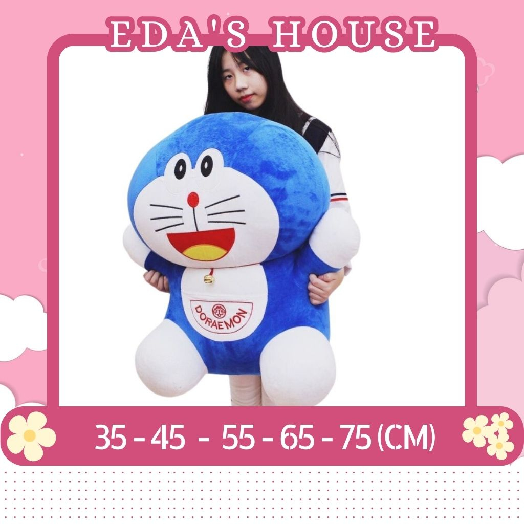 Gấu bông doremon thú nhồi bông hình chú mèo doraemon 35 45 55 65 75 cm eda's house