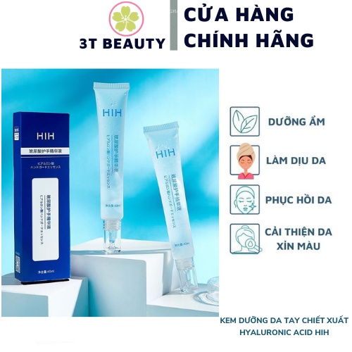 Kem dưỡng da tay chiết xuất Hyaluronic Acid HIH 40ml dưỡng ẩm và phục hồi da tay PVN3459