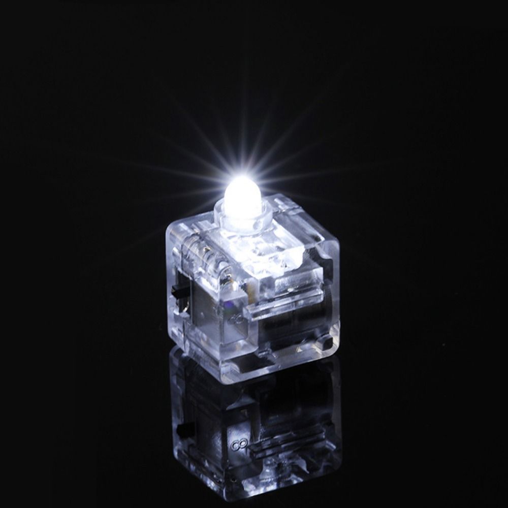 STARRY Mini Fish Tank Candle Lamp Waterproof Decorative Fish Tank Decorative Lamp Mini Fish Tank Light Square Submersible Mini LED Lights Home - 3