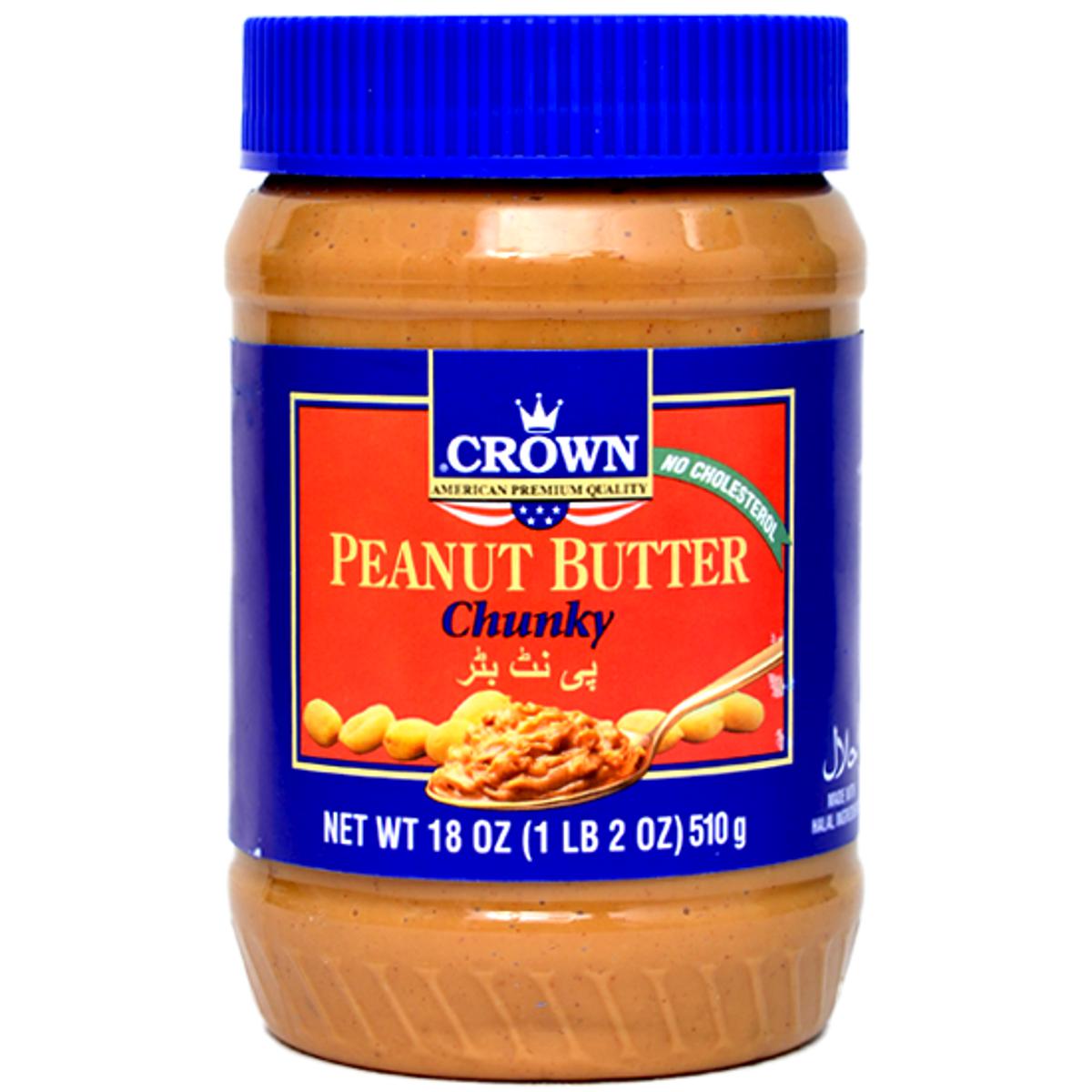 510g giá hủy diệt Bơ đậu phộng giòn Peanut Butter Chunky, bơ lạc hiệu