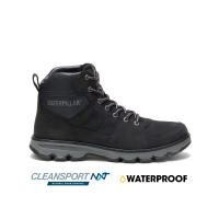 Caterpillar Mens Meridian Waterproof Boots - Black (P724393) | Lifestyle Shoes