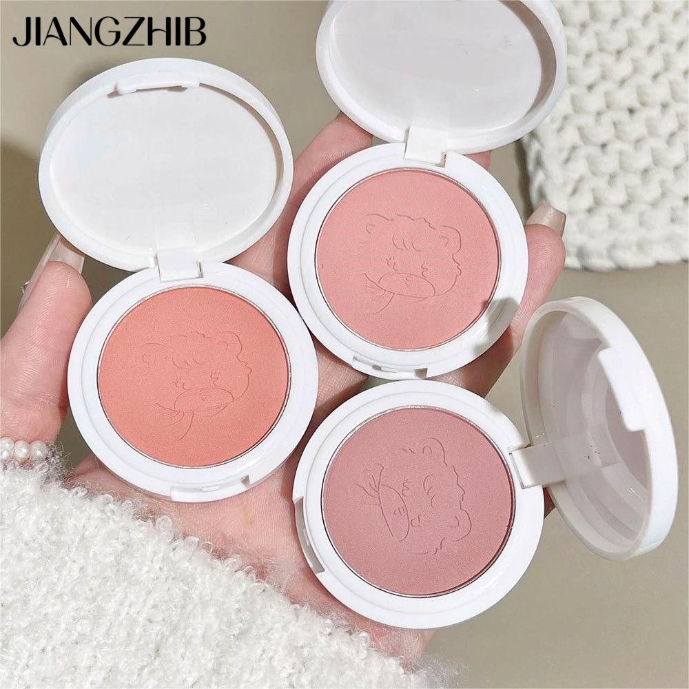 JIANGZHIB JIANGZHIB【ส่งจากไทย】บลัชออนเนื้อแมทท์ ราคาถูก มีเฉดสีให้เลือก ทั้งสีช่วยให้แก้มฟู และสีช่วยให้แก้มดูเล็กลง แต่งได้ทั้งลุคใสและลุคหวาน เหมาะกับวัยเรียน ใช้ง่าย เกลี่ยง่าย ราคา 18 บาท*ส่งฟรี